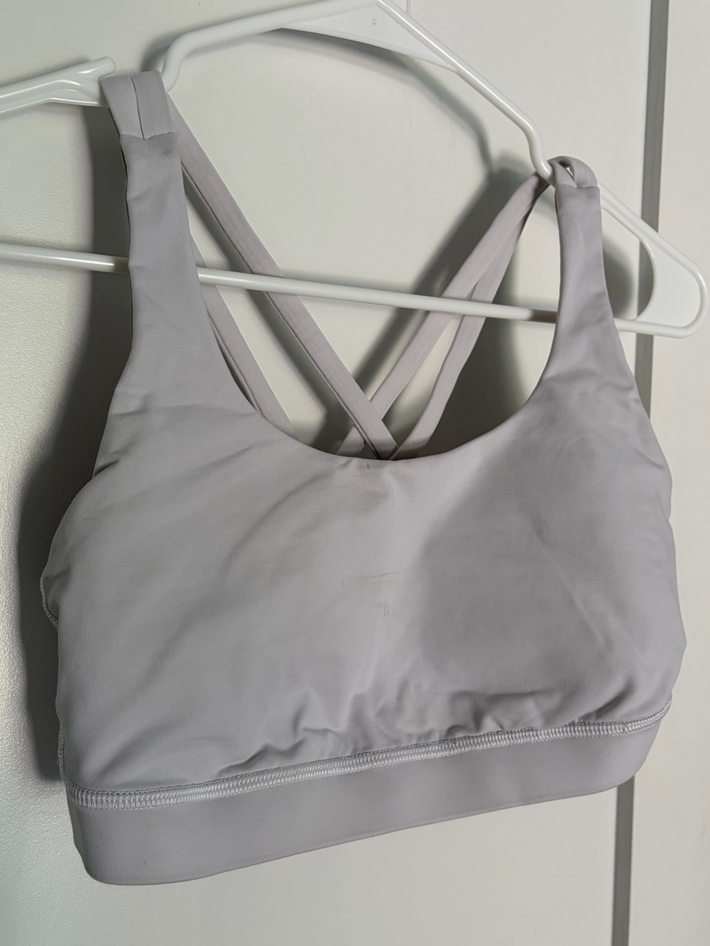 22. Size 6 LULULEMON White Energy Bra